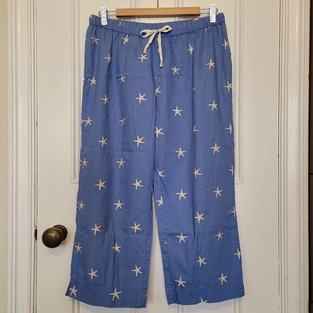 Joe Fresh Blue Starfish Lounge Pants